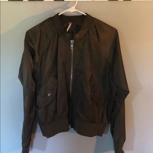 Free people bomber jacket